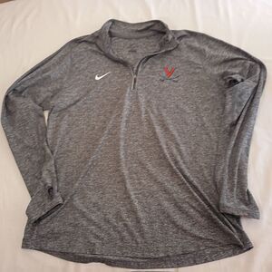 Nike Compression Long Sleeve Virginia Cavaliers Unisex 2 Xl Blue NWOT